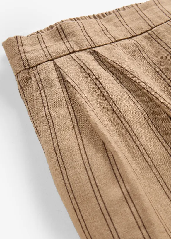 Schlupfhose aus k&uuml;hlendem Leinen-Mix, bonprix