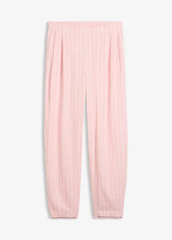 Schlupfhose aus k&uuml;hlendem Leinen-Mix, bonprix
