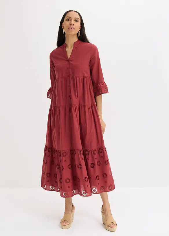 Maxikleid aus reiner Baumwolle, bonprix