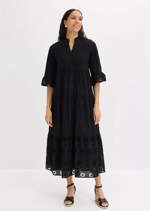 Robe longue 100% coton, bonprix