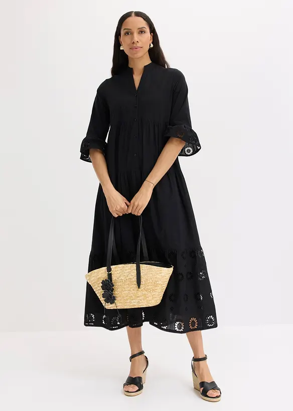 Robe longue 100% coton, bonprix