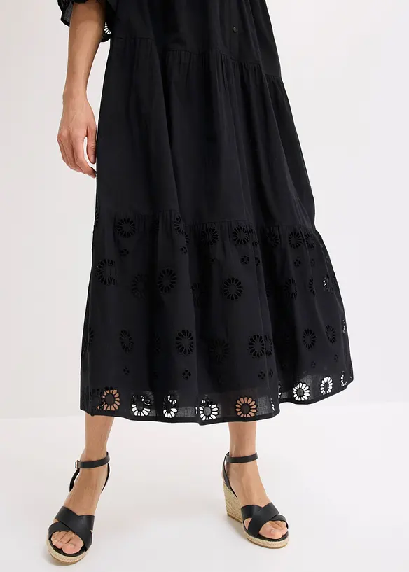 Robe longue 100% coton, bonprix