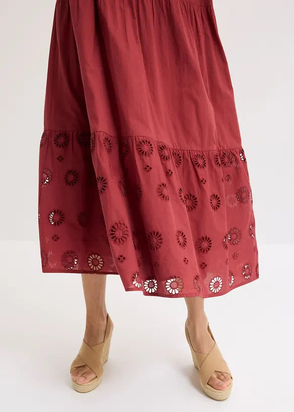 Maxikleid aus reiner Baumwolle, bonprix