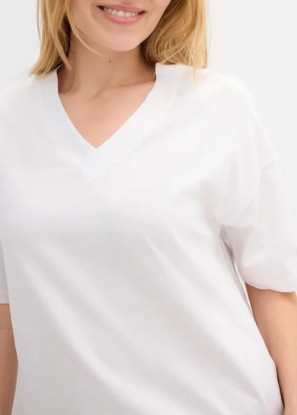 T-shirt oversize 100% coton, bonprix