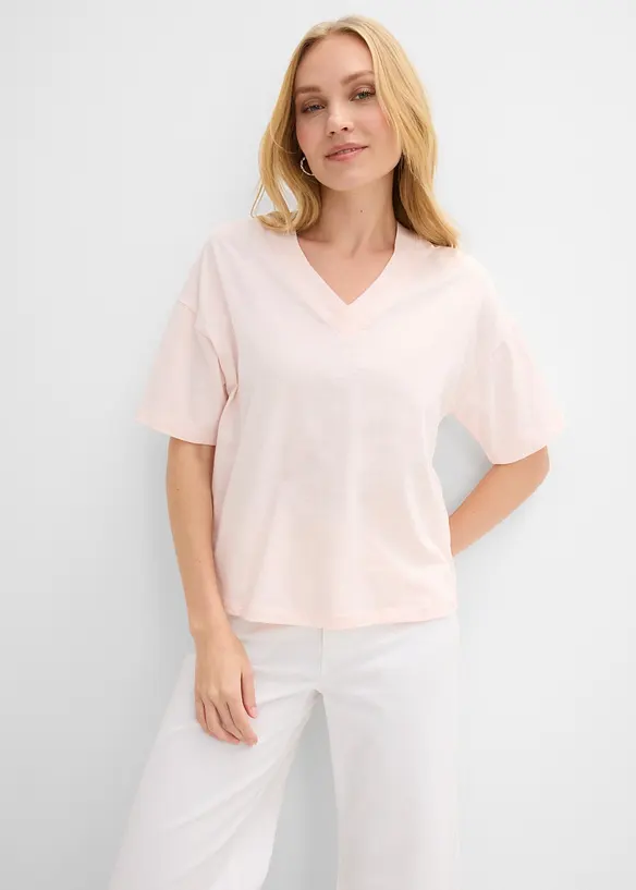 Weites T-Shirt aus reiner Bio-Baumwolle, bonprix