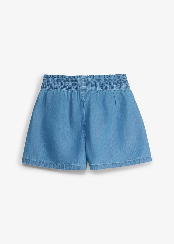 Short 100% coton avec taille &eacute;lastiqu&eacute;e, bonprix