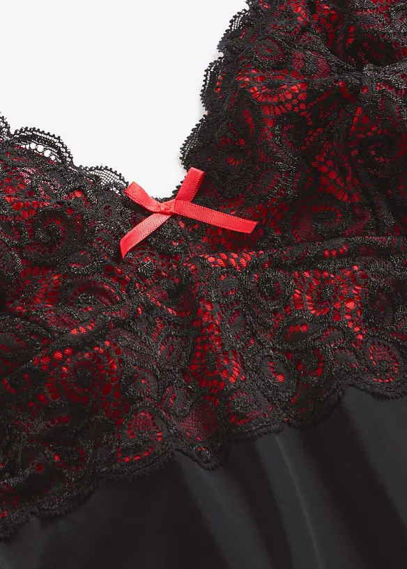 Nuisette avec dentelle, bonprix