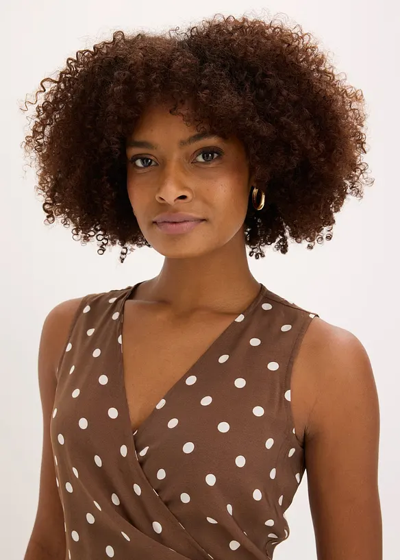 Robe portefeuille fluide, bonprix