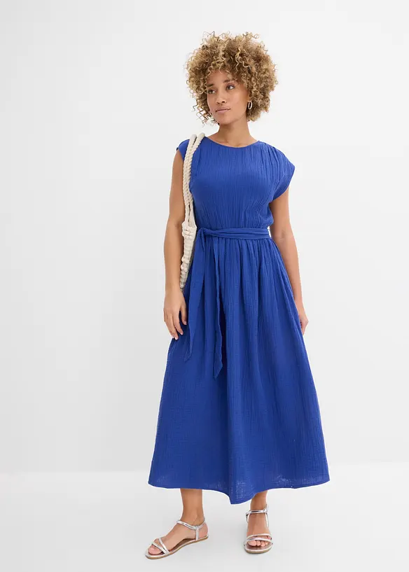 Robe midi 100% coton, bonprix