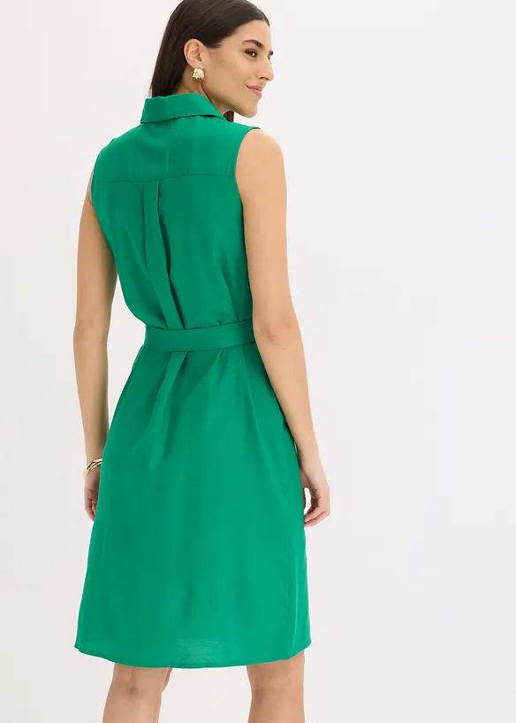 Robe chemise en viscose, bonprix