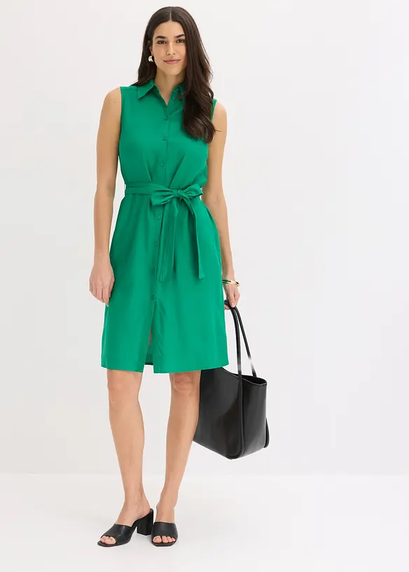 Robe chemise en viscose, bonprix