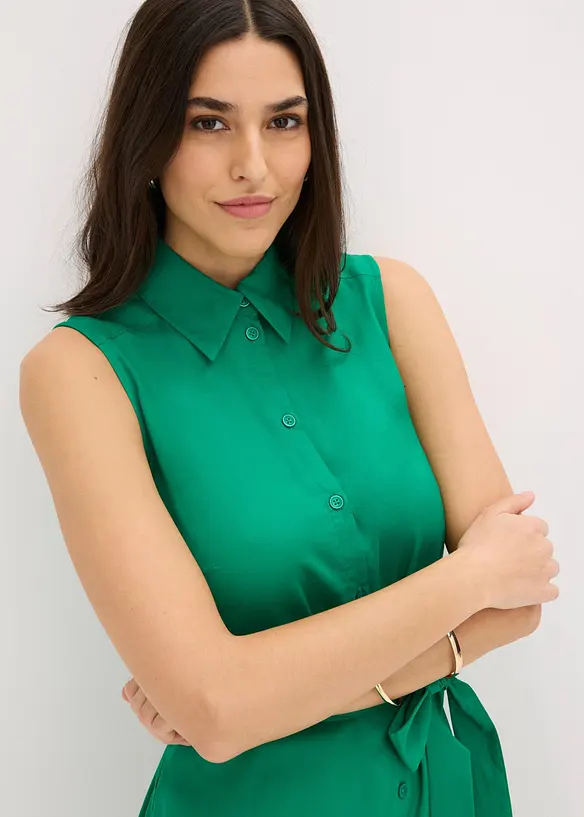 Robe chemise en viscose, bonprix
