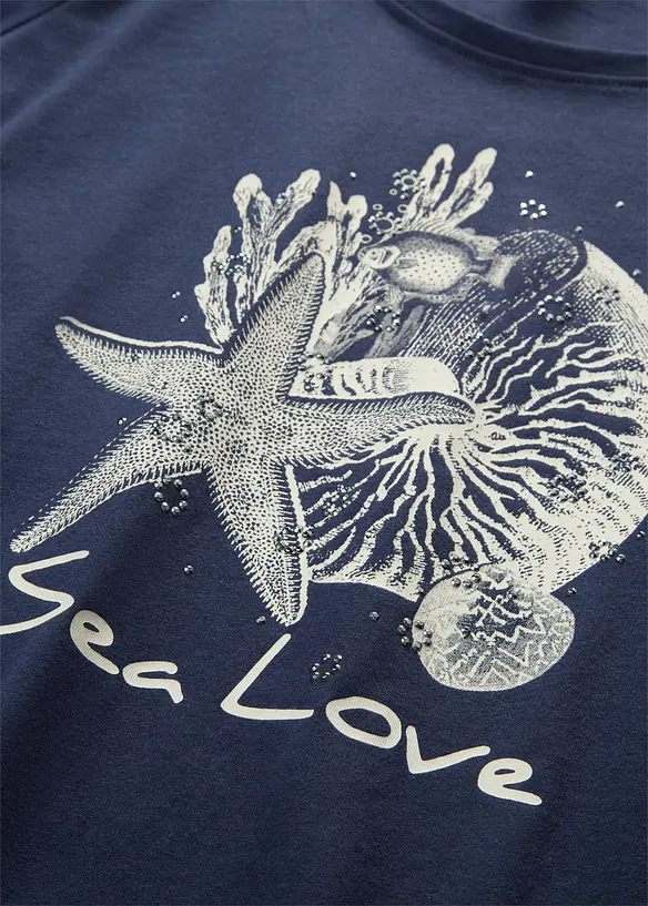 T-shirt Sea Love, bonprix