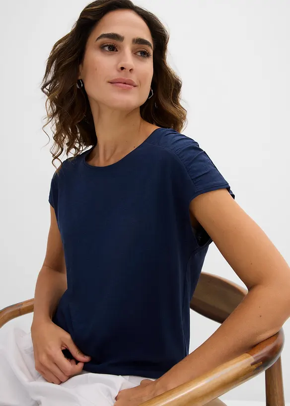 Boxy-Shirt, kurzarm, bonprix