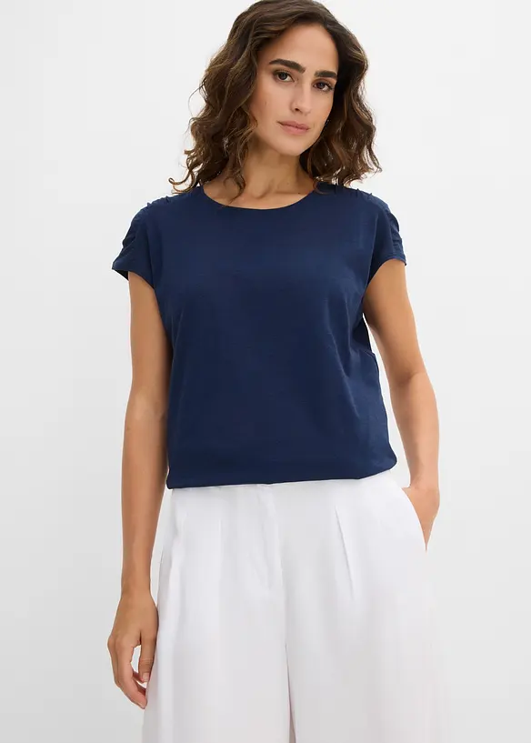 Boxy-Shirt, kurzarm, bonprix