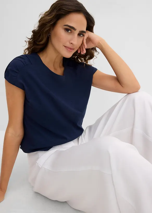 Boxy-Shirt, kurzarm, bonprix