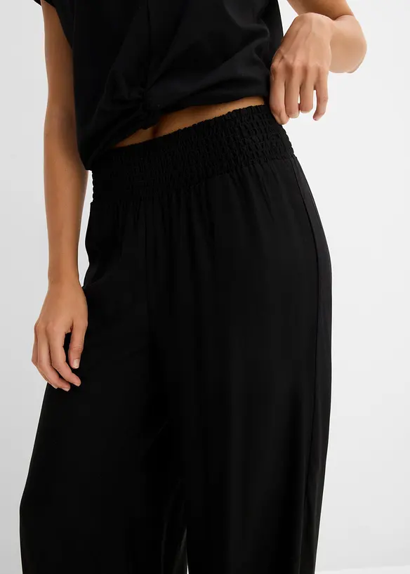 Pantalon ballon en viscose fluide, bonprix