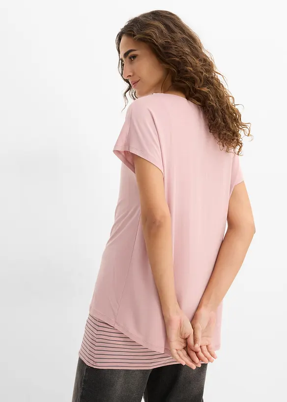 T-shirt 2 en 1, bonprix