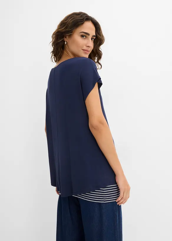 T-shirt 2 en 1, bonprix