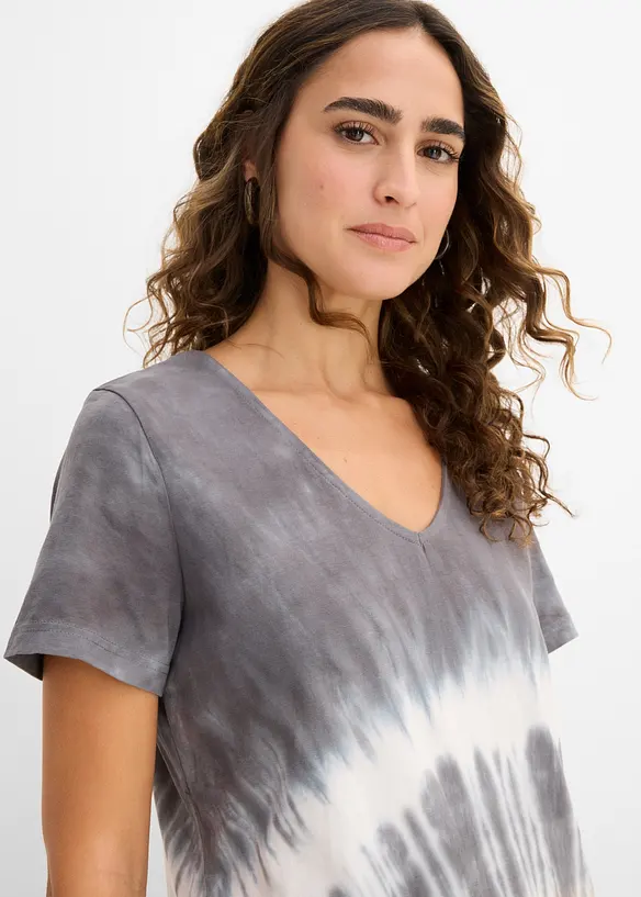 Shirtkleid aus reiner Baumwolle, bonprix