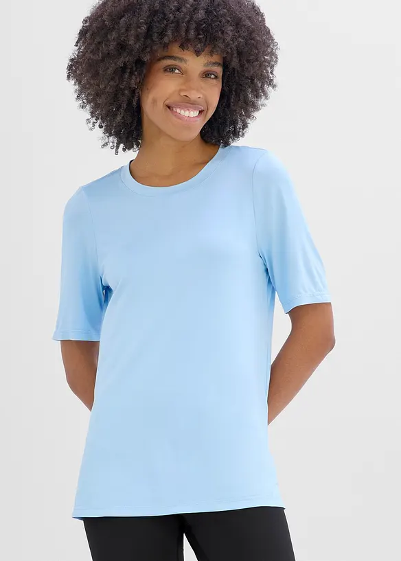 T-shirt de sport long avec mesh, s&eacute;chage rapide, bonprix