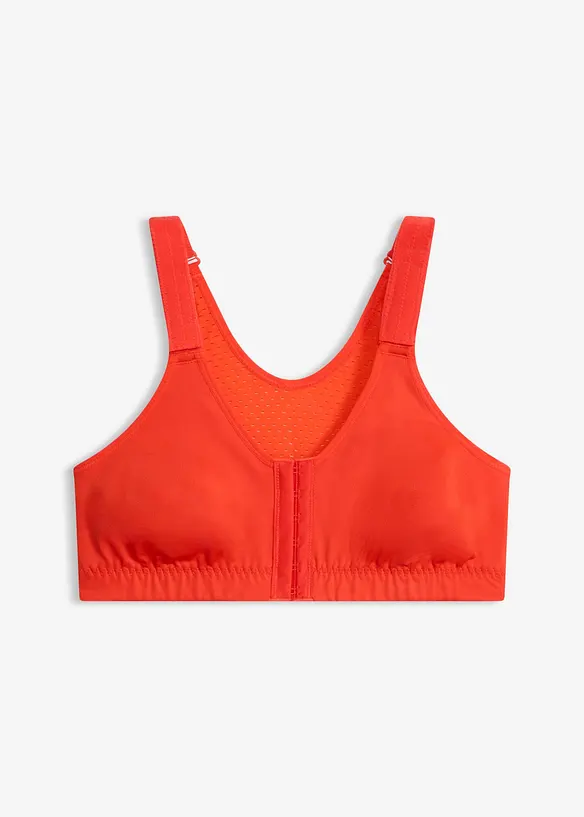 Soutien-gorge de sport fermeture devant, maintien mod&eacute;r&eacute;, bonprix