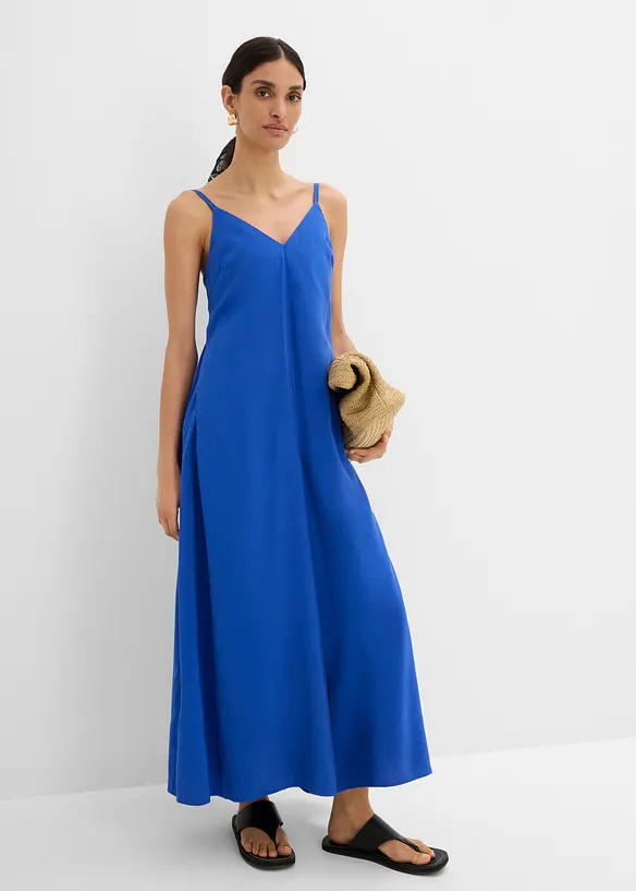 Jumpsuit mit verstellbaren Tr&auml;gern aus Viskose-Mix, bonprix