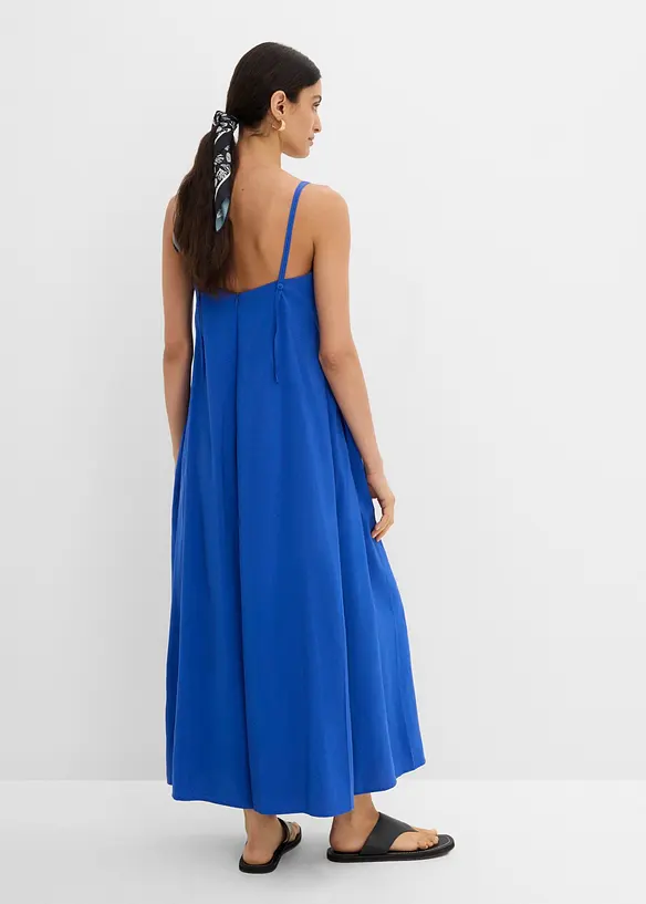 Jumpsuit mit verstellbaren Tr&auml;gern aus Viskose-Mix, bonprix