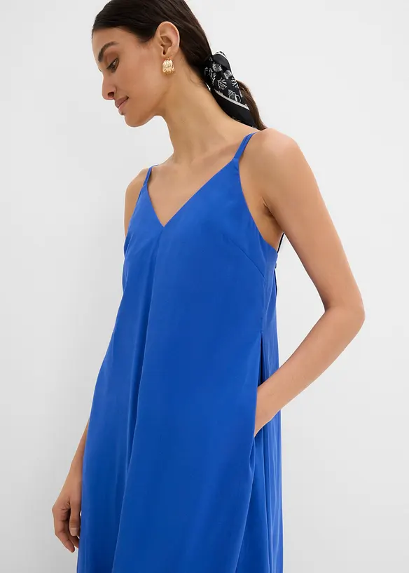 Jumpsuit mit verstellbaren Tr&auml;gern aus Viskose-Mix, bonprix