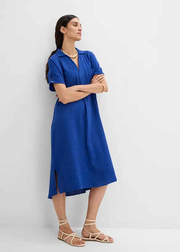 Robe caftan en gaze de coton douce, bonprix