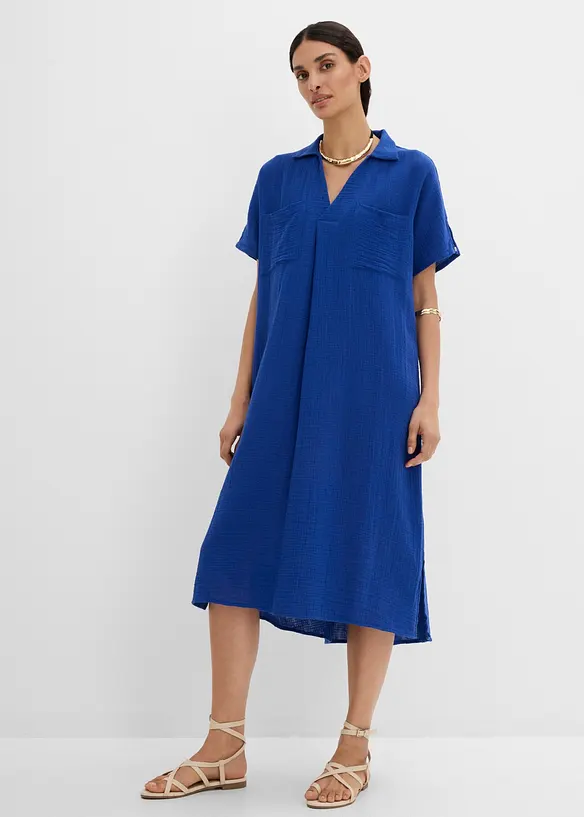 Robe caftan en gaze de coton douce, bonprix