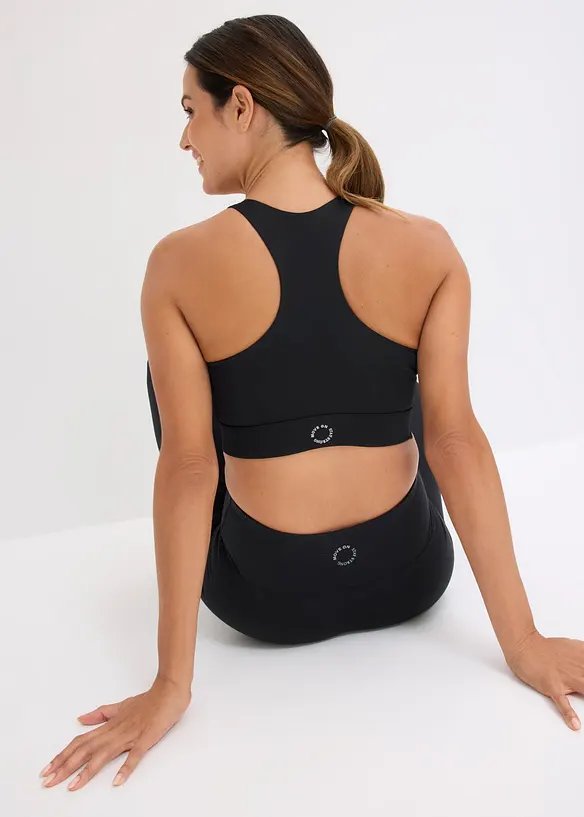Racerback Sport-BH  mit leichtem Halt, bonprix