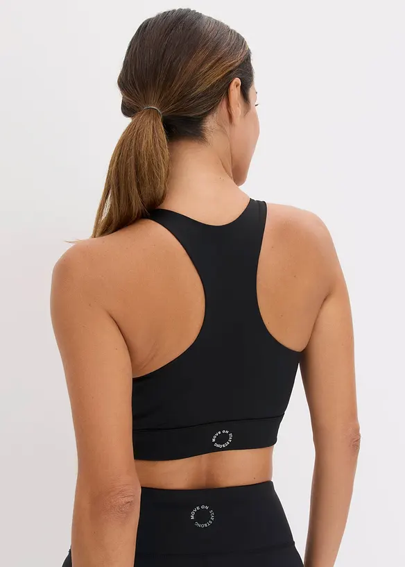 Racerback Sport-BH  mit leichtem Halt, bonprix