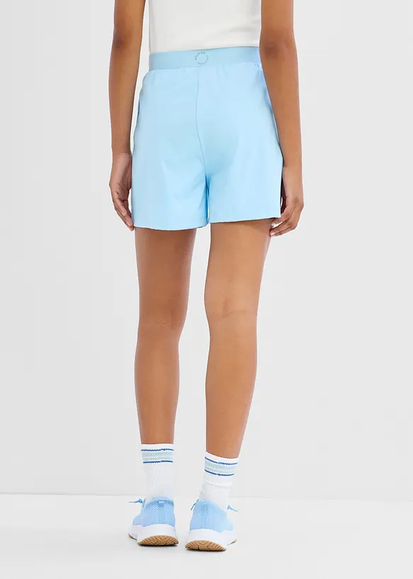 Short ultra l&eacute;ger &agrave; plis d&eacute;coratifs, s&eacute;chage rapide, bonprix