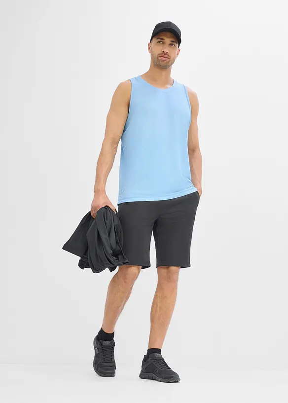 Lot de 2 hauts de sport pour homme, s&eacute;chage rapide, bonprix