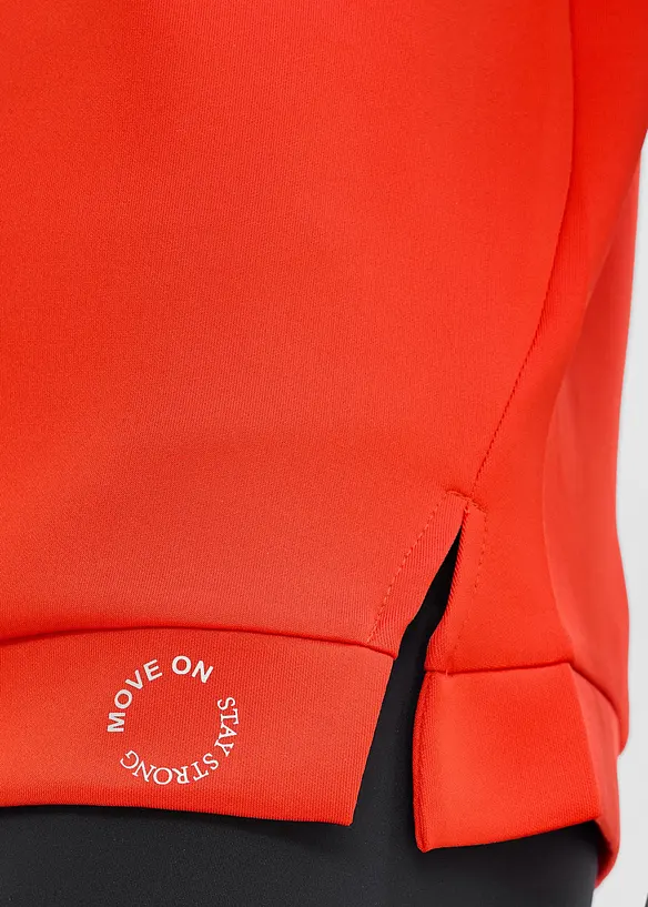 Sport-Shirt mit Kapuze, schnelltrocknend, bonprix