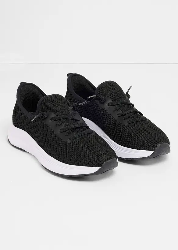 Sneakers confortables en mati&egrave;re souple, bonprix