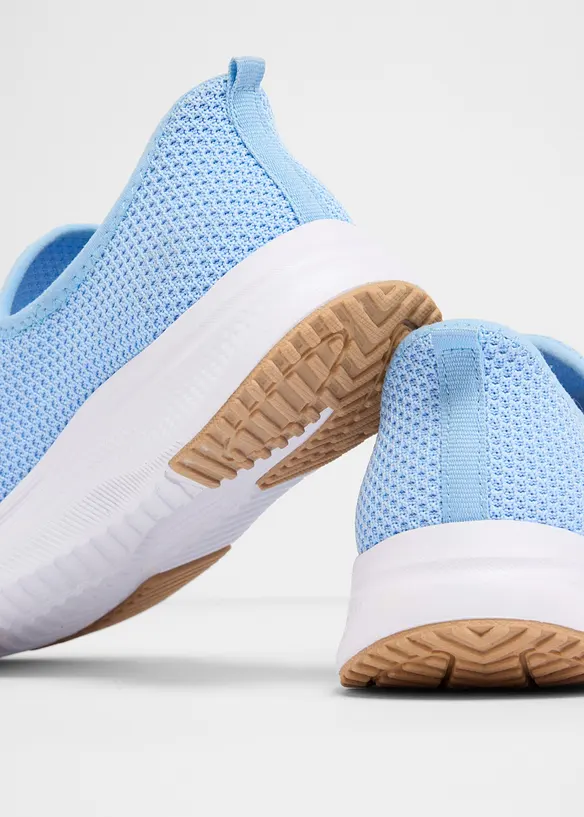 Sneakers confortables en mati&egrave;re souple, bonprix
