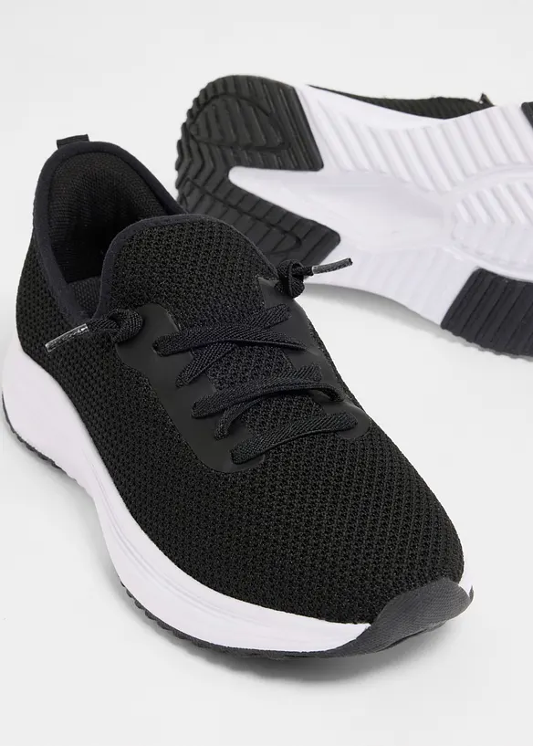 Sneakers confortables en mati&egrave;re souple, bonprix