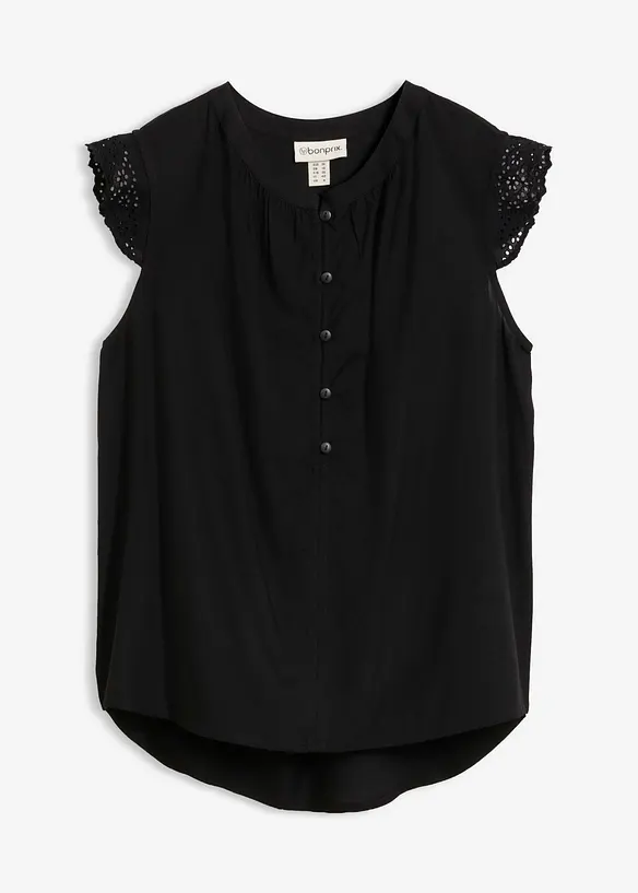 Blouse sans manches en viscose, bonprix