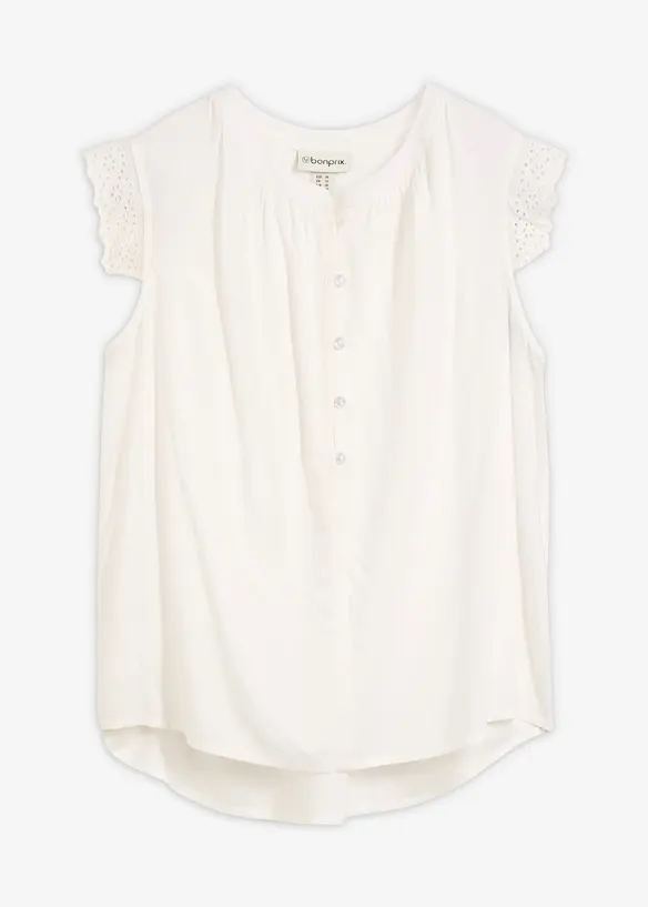Blouse sans manches en viscose, bonprix