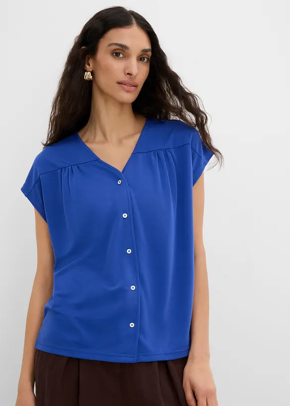 Shirtbluse aus Viskose Piqu&eacute;, bonprix