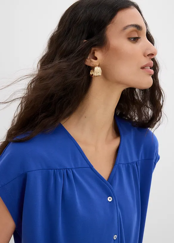 Shirtbluse aus Viskose Piqu&eacute;, bonprix