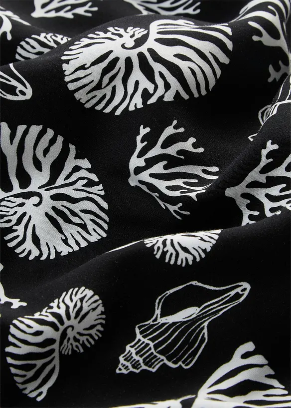 Blouse fluide &agrave; manches courtes, bonprix