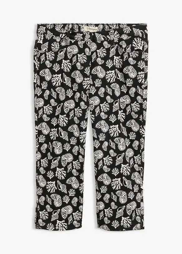 Capri-Hose aus Baumwollstretch, bonprix