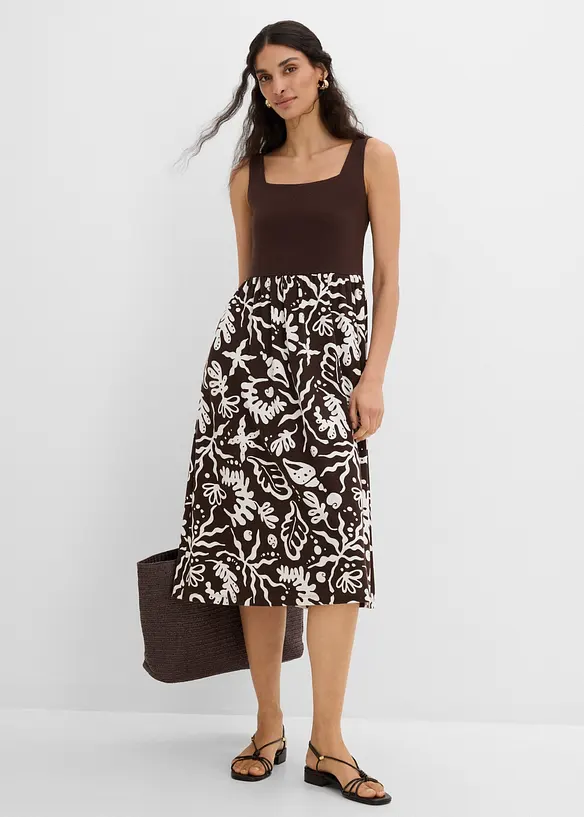 Jerseykleid aus Viskose-Mix, bonprix