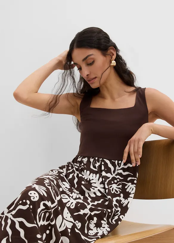 Jerseykleid aus Viskose-Mix, bonprix