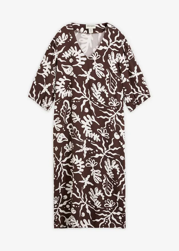 Midikleid aus Viskose-Mix, bonprix