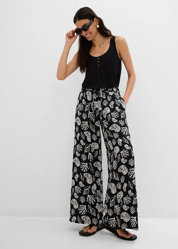 Marlenehose aus Viskose-Mix, bonprix