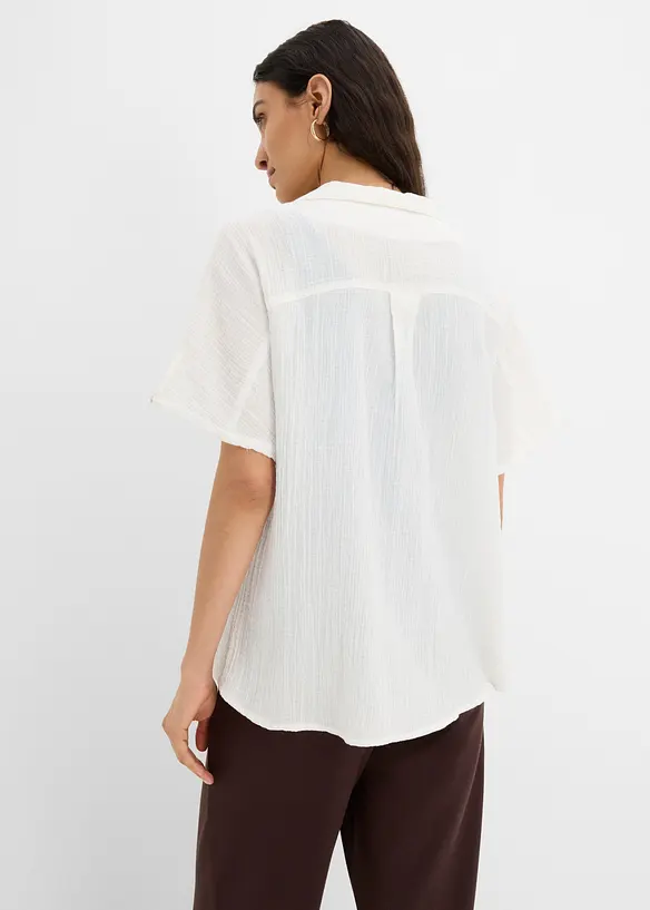 Tunikabluse aus softem Musselin, bonprix